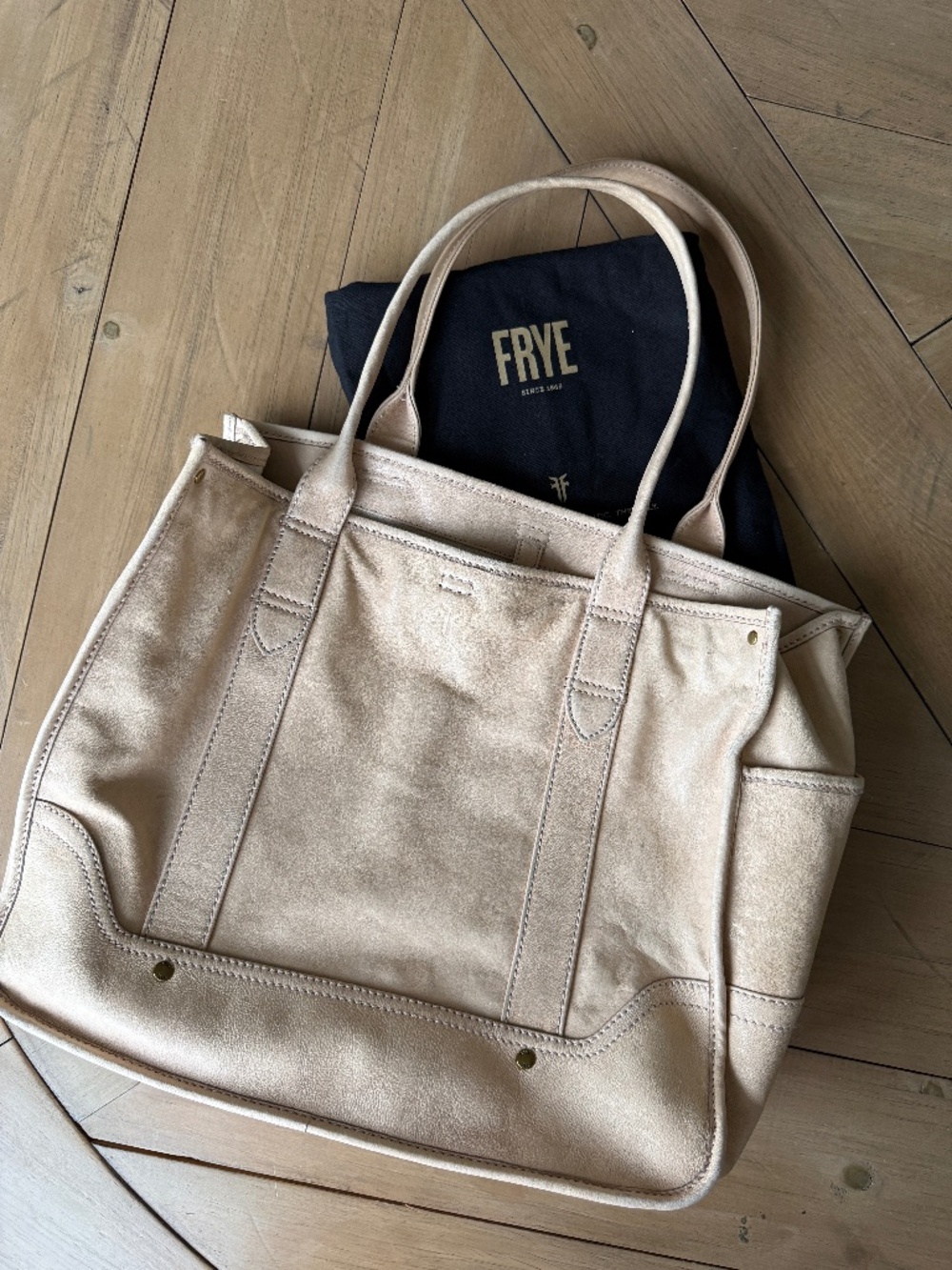 Frye - Melissa Campus Shopper - Parchment